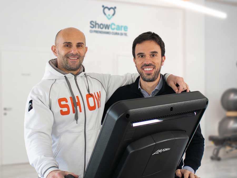 Giorgio Leo y Vito Stolfi inauguran Show Care para cuidar a las personas