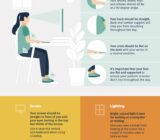 ¿Trabajas desde casa? Así puedes configurar tu estación de trabajo de manera ergonómica